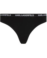 Karl Lagerfeld - Logo-Waistband Briefs (Pack Of Three) - Lyst