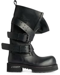 Balenciaga - Venom Buckle-Strap Boots - Lyst
