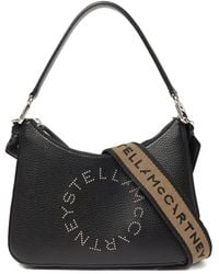Stella McCartney - Logo Embellished Shoulder Bag - Lyst