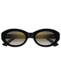 Cartier - Zonnebril Met Ovalen Montuur - Lyst