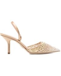 Rodo - Slingback-Pumps Mit Kristallen - Lyst