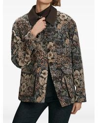 Veronica Beard - Manteau Blake À Fleurs - Lyst