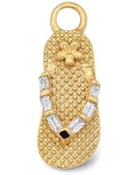 Sara Weinstock - Flip-Flop-Motif Diamond Pendant - Lyst