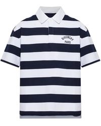 Givenchy - Logo-Print Striped Polo Shirt - Lyst