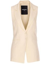Patrizia Pepe - Cut-Out Waistcoat - Lyst