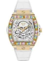 Philipp Plein - The Skeleton Baguettes Watch - Lyst