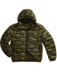 Blauer - Quilted Hooded Jacket - Lyst
