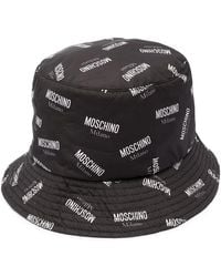 Moschino - Cappello Bucket Con Stampa - Lyst