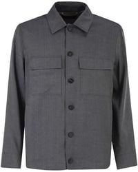 Peserico - Patch-Pocket Shirt Jacket - Lyst