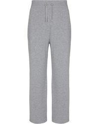 Balmain - Recycled Cashmere-Wool Blend Track Pants - Lyst