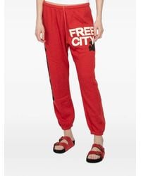 Freecity - Graphic-Print Sweatpants - Lyst