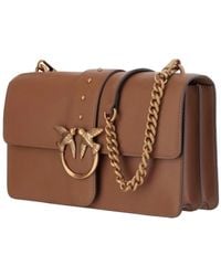 Pinko - Love One Chain-Strap Shoulder Bag - Lyst