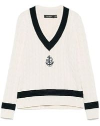 Ralph Lauren - Meren V-Neck Sweater - Lyst