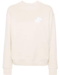 Patou - Katoenen Sweater Met Logopatch - Lyst