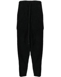 MASTERMIND WORLD - Logo-Print Fleece-Texture Track Pants - Lyst