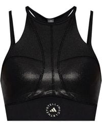 adidas By Stella McCartney - Sport-Bh Met Vlakken - Lyst