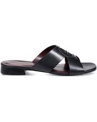 Tory Burch - Miller Cross-Strap Sandals - Lyst