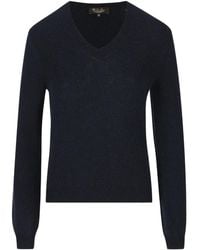 Loro Piana - Vネック カシミアセーター - Lyst