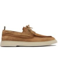 Officine Creative - Bones 013 Suede Boat Shoes - Lyst
