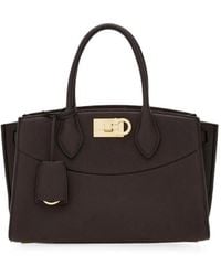 Ferragamo - Sac Porté Épaule Soft Studio Médium - Lyst