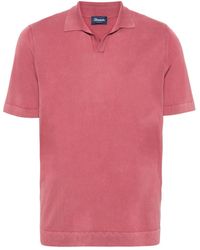 Drumohr - Fijngebreid Poloshirt - Lyst