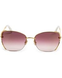 BVLGARI - Lunettes De Soleil Serpenti Viper À Monture Papillon - Lyst