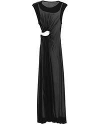 Christopher Esber - Cut-Out Draped Maxi Dress - Lyst