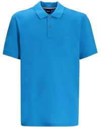 BOSS - Piqué Polo Shirt - Lyst