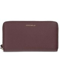 Coccinelle - Leather Zip-Around Wallet - Lyst