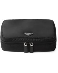 Prada - Pouch Media Con Zip - Lyst