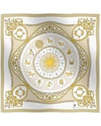 Elios Milano - Sciarpa Con Stampa Zodiacale Pesci - Lyst