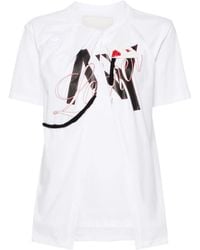 3.1 Phillip Lim - Ny Lover Sliced T-Shirt - Lyst