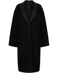 Givenchy - Abrigo Con Solapas En Contraste - Lyst