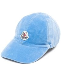 Moncler - Logo-Appliqué Cotton Baseball Cap - Lyst