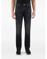 7 For All Mankind - Dark-Wash Jeans - Lyst