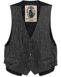 Ziggy Chen - Linen Gilet - Lyst
