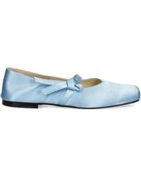 KENZO - Satin Ballet Flats - Lyst