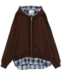 Feng Chen Wang - Zip-Up Hoodie - Lyst