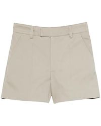 A.P.C. - Seam Detail Shorts - Lyst