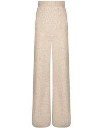 Dolce & Gabbana - Wide-leg High-waisted Trousers - Lyst