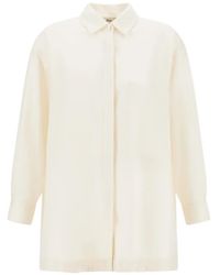 Herno - Virgin-Wool Flannel Shirt - Lyst