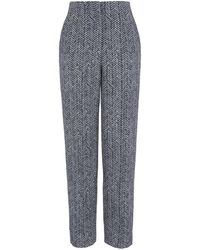 Giorgio Armani - Hose Mit Hohem Bund - Lyst