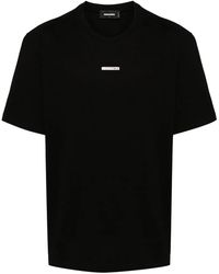 DSquared² - Logo-Patch Cotton T-Shirt - Lyst