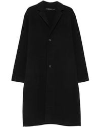Sofie D'Hoore - Single-Breasted Notched-Lapels Coat - Lyst