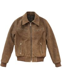 HTC - Francisville Studded Suede Jacket - Lyst