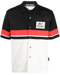 Palm Angels - Racing Bowling Shirt - Lyst