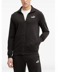 PUMA - Logo-Print Zip-Up Sweatshirt - Lyst