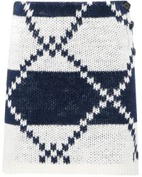 JW Anderson - Fairisle Mini Skirt - Lyst
