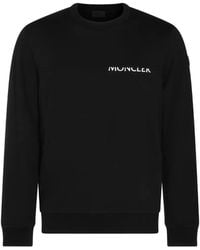 Moncler - Logo-Print Sweater - Lyst