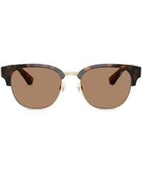 Burberry - Havana Browline Sunglasses - Lyst